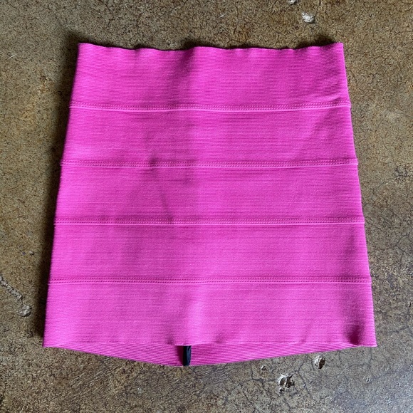 NWOT Pleasure Doing Business Bandage Mini Skirt - Picture 2 of 5